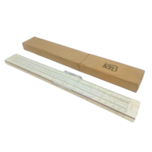 Vintage Soviet Slide Ruler Logarithmic UdSSR in Original Case 1975 Kyiv&#39;... - £19.23 GBP