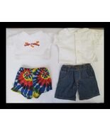 Teddy Crafters Set of 4 Clothing Items Vintage 2 Pants &amp; 2 Tops - $272.22 MXN