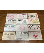 CB Radio QSL Postcard Lot Of 12 Ohio New York Pennsylvania California CV JD - $27.15 CAD