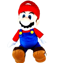 Official Nintendo Super Mario Large Plush With Secret Pocket 2015 - £17.83 GBP