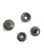 Pull The Dot Snap Fastener, Government Black Finish, 10 Piece Set - $513.97 MXN