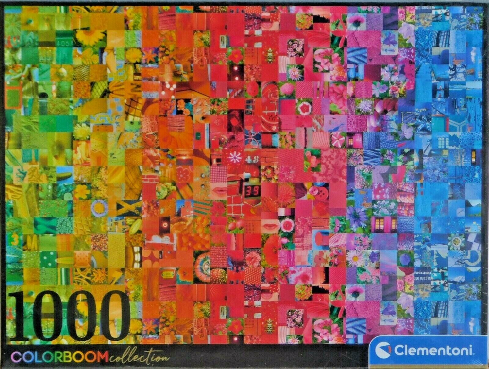 Clementoni Squares Puzzle – 500 Teile, Colorboom Kollektion, Farbenfrohes Motiv, Für Erwachsene & Familien