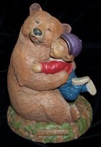 1993 Tom Clark BEAR HUG Bear Hugging Boy #9801 - £23.34 GBP