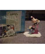 Enesco Rudolph Charlie In The Box With Plane Figurine MIB 725099 - £56.73 GBP