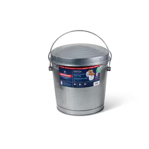 10 Gal. Galvanized Steel Locking Lid Storage Can - $731.88 MXN