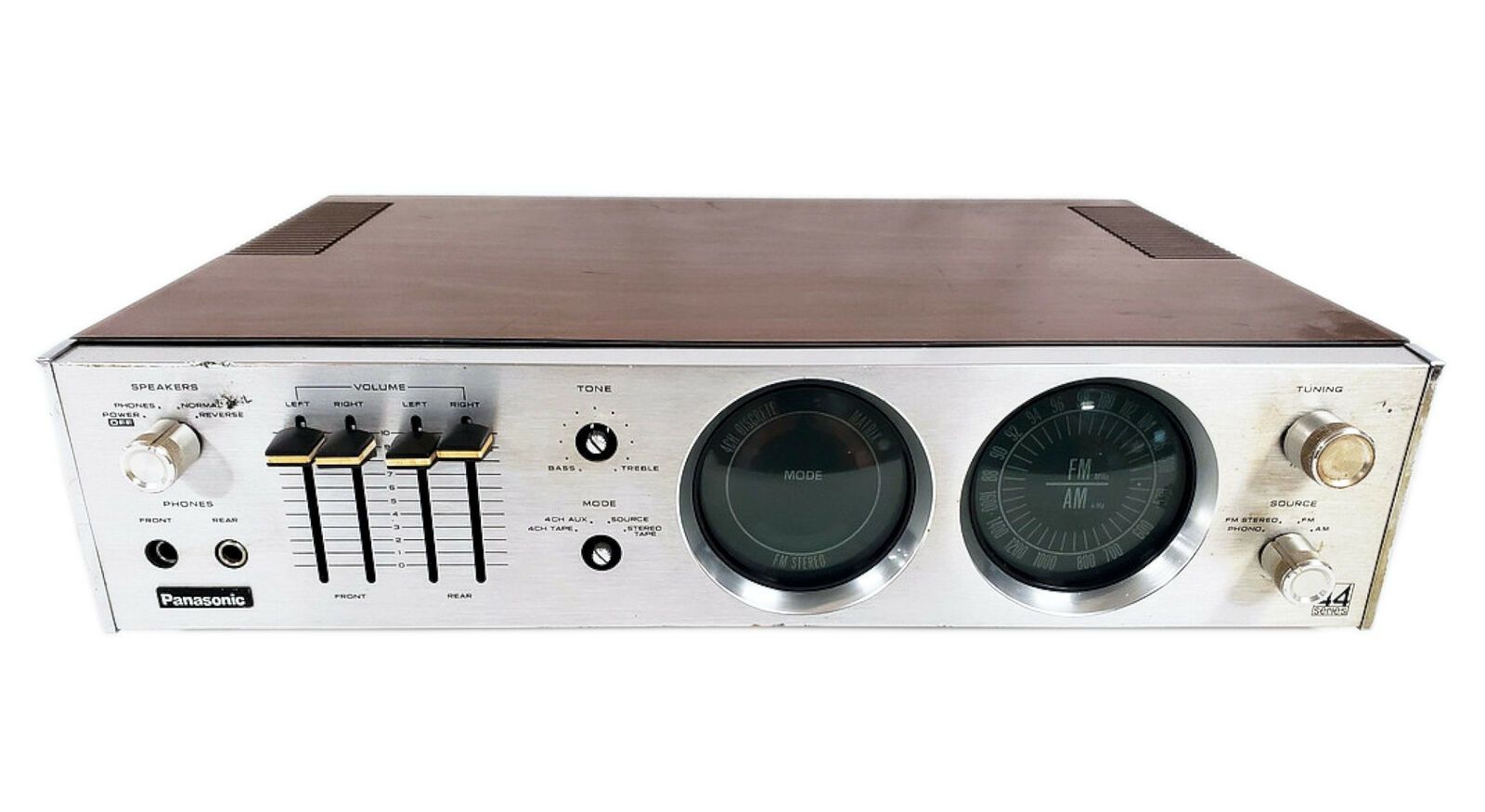Vintage Panasonic SA-504 FM/AM 4-Channel AV Home Theater Stereo RECEIVER ONLY - $202.16