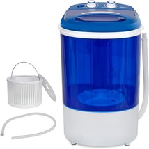 Portable Mini Washing Machine Compact 2 In 1 Washer &amp; Spinner Single Bucket 9Lbs - £82.38 GBP
