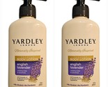2 BOTTLES Of    Yardley London Premium Body Lotion English Lavender 8.4 oz. - $15.99