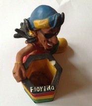 Florida Dreadlocks  Rasta Man Pen Holder  / Ash Tray / Table Art  Handmade - $252.94 MXN
