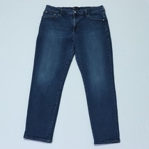 Gap Denim Women&#39;s Girlfriend Jeans 14/32 Blue Straight Leg Stretch (28&quot; ... - £21.95 GBP