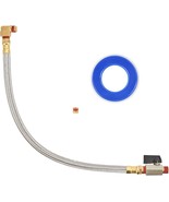 Extended Tank Drain Valve Assembly Kit Flexible Braided Steel Tube 15 In... - $854.76 MXN