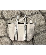 Victorias Secret VS Large Tote Bag Cozy Plush Sherpa Fleece Ivory Off Wh... - £15.13 GBP
