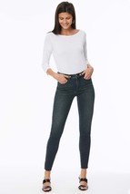 Nydj Ami Slit Hem Skinny Jeans in Prosperity, Size 10 - £44.61 GBP