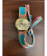 Dreamcatcher Women Quartz Wrist Watch Dial Friendship Bracelet Aztec - £19.90 GBP