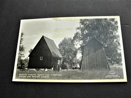 Hedared Stave Church-Build During 11-13 Cen., Sweden-1950s Real Photo Postcard. - £11.46 GBP