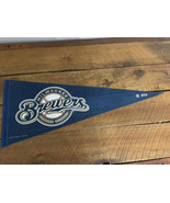 1990&#39;s Milwaukee Brewers MLB Baseball Wincraft Logo Felt Pennant Robin Y... - $25.31 CAD