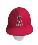 Anaheim Angels Hat Cap Fitted 7 1/4 New Era Official Field Cap MLB Baseball - $14.02