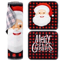 30 Pcs Christmas Paperless Towels Roll Reusable Cleaning Washable Cotton... - £19.65 GBP