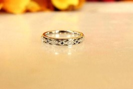 Diamond Ring, Blue Sapphires &amp; Diamonds Ring, 10K Solid Gold, Natural Diamonds - £316.38 GBP