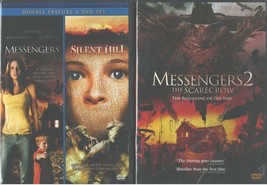 Silent Hill 1-2 + Mensajero 1-2: Revelation- Scarecrow- Gran Horror Set- New DVD - £49.51 GBP