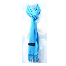 Teal - 3Pcs Winter Warm Plain 100% Cashmere Wool Wrap Scarf Scarves  - £34.51 GBP