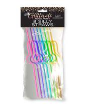 Glitterati silly penis straws - £22.46 GBP