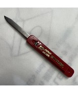 Vtg Sturdevants parts AP muffler Folding Sliding Knife Letter Opener Adv... - €21,70 EUR