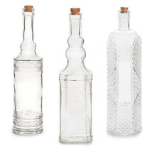Darice 5913 509 Glass Bottles Assorted Clear with Cork 1 Pack - $2,011.55 MXN