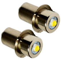 2-Pack High Power Upgrade Bulb 3W LED for Hitachi UB18D UB18DAL Flashlight - $41.99