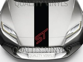 For ford st hood racing stripes focus fiesta decal sticker thumb200