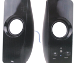 New Cyber Acoustics CA-2050 2.0 Speaker System, 3.5mm Stereo Multimedia ... - $12.34