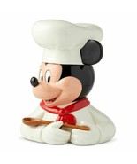 Walt Disney Mickey Mouse as Chef Mickey Ceramic Cookie Jar NEW UNUSED - £60.71 GBP