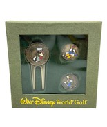 Walt Disney World Golf Divot Tool Ball Marker Set Mickey Donald Goofy Ne... - $24.74