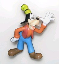 Disney Goofy Waving 3.5&quot; Collectible Figure Some Paint Loss - $118.72 MXN
