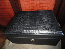 Brizard  The "Airflow" Cigar Humidor - Black Caiman  60 / 70 Count NIB image 2