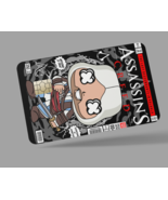 2 pc credit card skin,cover, funko pop ,assassins creed - £7.07 GBP