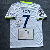 Son Heung-min SIGNED Tottenham Spurs HOME Signature Jersey + COA 22/23 - £99.91 GBP