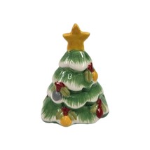Crackel Barrel Stoneware Christmas Tree Salt OR Pepper Shaker REPLACEMENT - $92.11 MXN