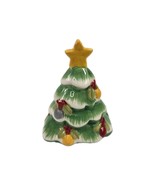 Crackel Barrel Stoneware Christmas Tree Salt OR Pepper Shaker REPLACEMENT - $92.11 MXN