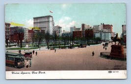 Old Union Square New York City Ny Nyc Unp Db Postcard P1 - £5.41 GBP