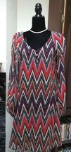 TAYLOR multicolor geometric print dress size 10 - $44.55