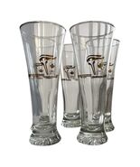 1988 Calgary Olympics Beer Glass Set 5 Petro Canada Promo 22K Gold Pilsner Glass - $49.50