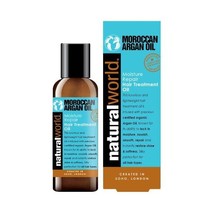 Natural World Moroccan Argan Oil Moisture Repair Hair Treatment Oil 100ml  - $15.00
