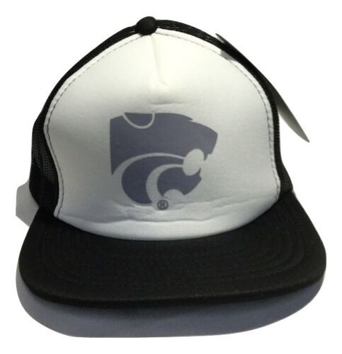 Primary image for Ncaa Kansas State Wildcats Foam Front Mesh Back Trucker Cap, White/Black, Adjust