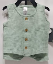 Modern Moments by Gerber Baby Boy Top and Short Outfit Set, Green Size 6/9M - £12.65 GBP