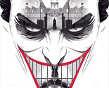 The Batman Joker Arkham Asylum Red Mouth Poster Giclee Print Art 18x24 M... - $89.99