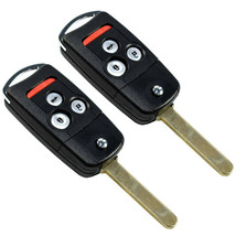 2-Pack Flip Key Fob Keyless Entry for Acura / Honda N5F0602A1A MLBHLIK-1T - £38.03 GBP