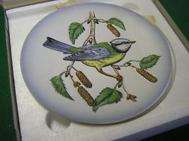 1974 GOEBEL Plate Wildlife Series #.2 BLUE TITMOUSE-NIB.......FREE POSTA... - $17.89