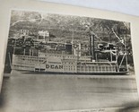 Thompson Dean Steamship Photo 8&quot;W X 5.8&quot;H Mounted on Cardboard - $29.98
