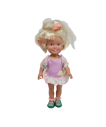 VINTAGE 1987 PLAYSKOOL DOLLY SURPRISE MOLLY DOLL BLONDE HAIR THAT GROWS TOY - $23.75